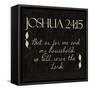 Joshua 24-15-Taylor Greene-Framed Stretched Canvas