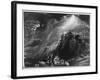 Joshua at Gibeon-John Martin-Framed Art Print