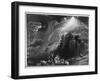 Joshua at Gibeon-John Martin-Framed Art Print