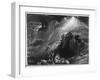 Joshua at Gibeon-John Martin-Framed Art Print