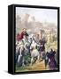 Joshua at the Head of the Israelite Army in Front of the Walls of Jericho-null-Framed Stretched Canvas