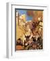 Joshua at the Walls of Jericho-Mcbride-Framed Giclee Print