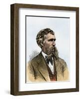 Joshua Chamberlain when President of Bowdoin College, 1870s-null-Framed Giclee Print