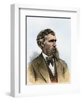 Joshua Chamberlain when President of Bowdoin College, 1870s-null-Framed Giclee Print