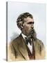Joshua Chamberlain when President of Bowdoin College, 1870s-null-Stretched Canvas
