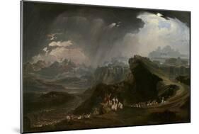 Joshua Commanding the Sun to Stand Still Upon Gibeon, 1816-John Martin-Mounted Giclee Print