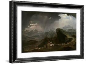 Joshua Commanding the Sun to Stand Still Upon Gibeon, 1816-John Martin-Framed Giclee Print