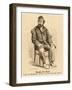 Joshua "Emperor" Norton I Claimant to the Imperial Throne of North America-W. Harland-Framed Art Print