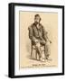 Joshua "Emperor" Norton I Claimant to the Imperial Throne of North America-W. Harland-Framed Art Print