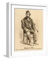 Joshua "Emperor" Norton I Claimant to the Imperial Throne of North America-W. Harland-Framed Art Print