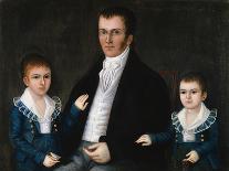 Portrait of John Jacob Anderson and His Sons, Edward and William-Joshua Johnson-Mounted Giclee Print
