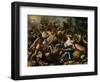 Joshua's Victory Over the Amorites, 1624-Nicolas Poussin-Framed Giclee Print