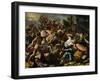 Joshua's Victory Over the Amorites, 1624-Nicolas Poussin-Framed Giclee Print