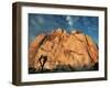 Joshua Tree and Cliffs-Kevin Schafer-Framed Premium Photographic Print