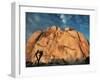 Joshua Tree and Cliffs-Kevin Schafer-Framed Premium Photographic Print