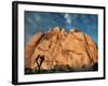 Joshua Tree and Cliffs-Kevin Schafer-Framed Photographic Print