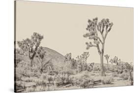 Joshua Tree II Neutral-Elizabeth Urquhart-Stretched Canvas