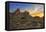 Joshua Tree National Park, California - Sunrise-Lantern Press-Framed Stretched Canvas