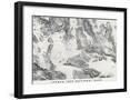 Joshua Tree National Park Topographical Print-null-Framed Art Print