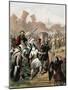 Joshua Urges on His Army Outside the Walls of Jericho, C1860-null-Mounted Giclee Print