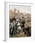 Joshua Urges on His Army Outside the Walls of Jericho, C1860-null-Framed Giclee Print