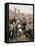 Joshua Urges on His Army Outside the Walls of Jericho, C1860-null-Framed Stretched Canvas