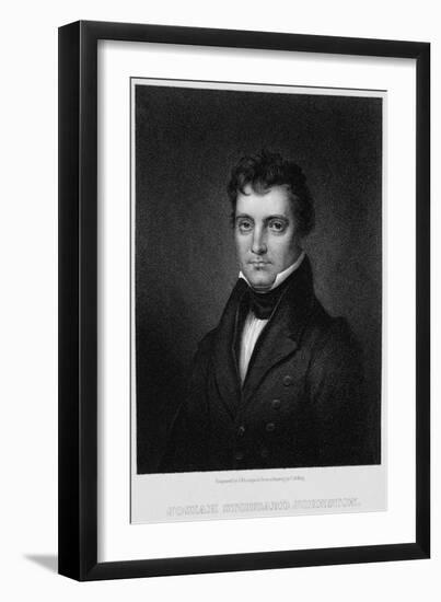 Josiah Johnson-James Barton Longacre-Framed Giclee Print