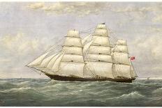 British Sailing Clipper for the China Tea Trade-Josiah Taylor-Framed Photographic Print