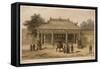 Joss-House at Ning-Bo-null-Framed Stretched Canvas