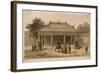 Joss-House at Ning-Bo-null-Framed Art Print