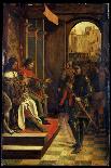 St. Michael Killing the Dragon-Josse Lieferinxe-Giclee Print