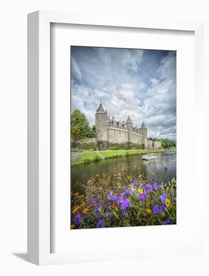 Josselin castle in Brittany-Philippe Manguin-Framed Photographic Print