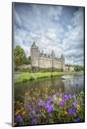 Josselin castle in Brittany-Philippe Manguin-Mounted Photographic Print