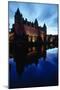 Josselin Castle Rises above the Oust River at Sunset. the 12Th-Century Castle, Whic..., 1988 (Photo-James L Stanfield-Mounted Giclee Print