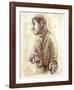 Joueur de Petanque-Jacques Aslanian-Framed Limited Edition