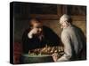 Joueurs d'échecs-Honoré Daumier-Stretched Canvas
