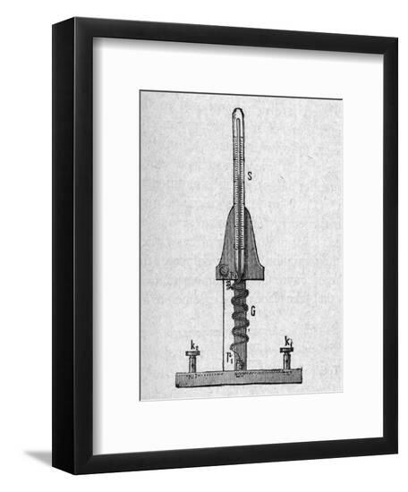 Joule's Calorimeter--Framed Art Print