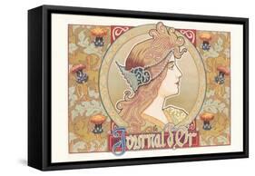 Journal d'Or-null-Framed Stretched Canvas