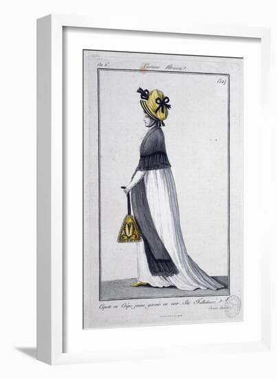 Journal Des Dames Et Des Modes, Journal of Women and Fashions-null-Framed Giclee Print