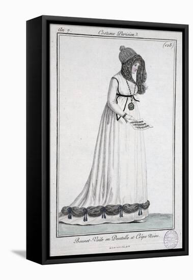 Journal Des Dames Et Des Modes, Journal of Women and Fashions-null-Framed Stretched Canvas