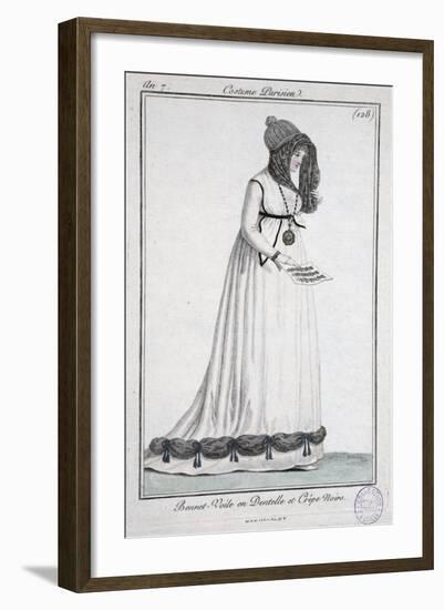 Journal Des Dames Et Des Modes, Journal of Women and Fashions-null-Framed Giclee Print