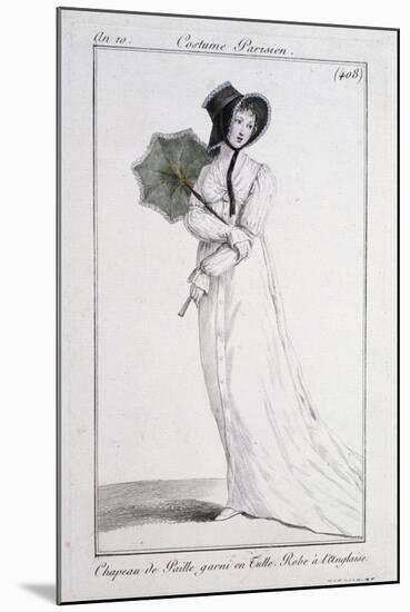 Journal Des Dames Et Des Modes, Journal of Women and Fashions-null-Mounted Giclee Print