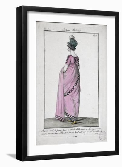 Journal Des Dames Et Des Modes, Journal of Women and Fashions-null-Framed Giclee Print