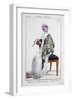 Journal Des Dames Et Des Modes, Journal of Women and Fashions-null-Framed Giclee Print