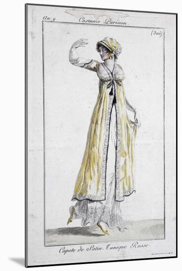 Journal Des Dames Et Des Modes, Journal of Women and Fashions-null-Mounted Giclee Print