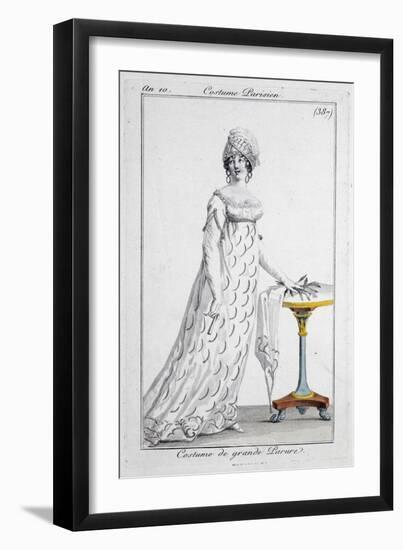 Journal Des Dames Et Des Modes, Journal of Women and Fashions-null-Framed Giclee Print