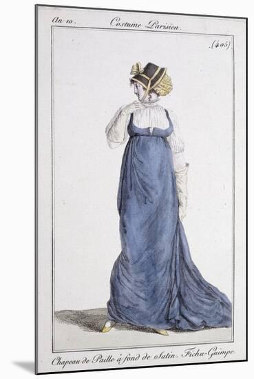 Journal Des Dames Et Des Modes, Journal of Women and Fashions-null-Mounted Giclee Print