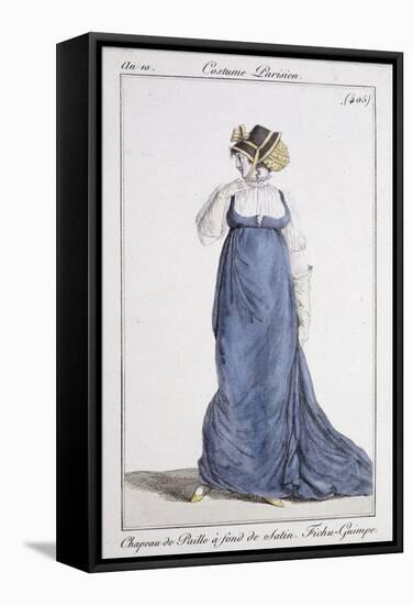 Journal Des Dames Et Des Modes, Journal of Women and Fashions-null-Framed Stretched Canvas