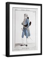 Journal Des Dames Et Des Modes, Journal of Women and Fashions-null-Framed Giclee Print