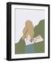 Journal Girl-Leah Straatsma-Framed Art Print